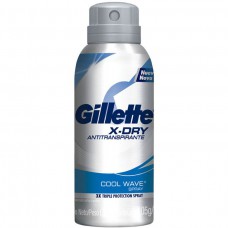 Desodorante Aero Gillette 150ml J.seco Cool Wave