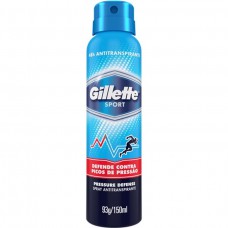 Desodorante Aero Gillette 150ml J.seco Pr.defense