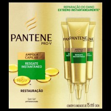 Ampola Pantene 15ml C/3 Gold Restau