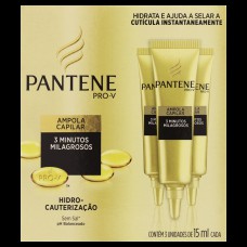 Ampola Pantene 15ml C/3 Hidroc 3min