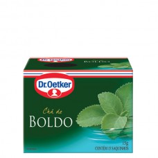 Chá De Boldo - 15 Saches Dr. Oetker 15g Chá De Boldo - 15 Saches Dr. Oetker 15g