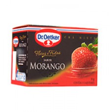 Chá F&f Morango - 15 Saches Dr. Oetker 30g