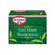 Chá Verde Tradicional - 15 Saches Dr. Oetker 25,5g