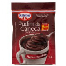 Pudim Caneca Trufa De Chocolate Dr. Oetker 40g Pudim Caneca Trufa De Chocolate Dr. Oetker 40g