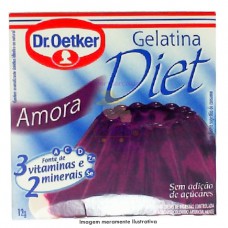 Gelatina Diet Amora Dr. Oetker 12g