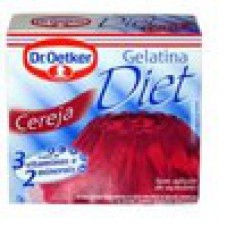 Gelatina Diet Cereja Dr. Oetker 12g