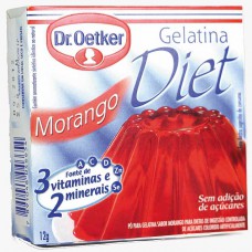 Gelatina Diet Morango Dr. Oetker 12g