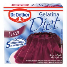 Gelatina Diet Uva Dr. Oetker 12g
