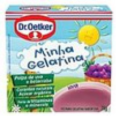 Minha Gelatina Uva Dr. Oetker 75g
