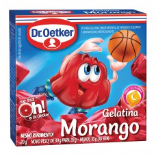 Gelatina Morango Dr. Oetker 20g