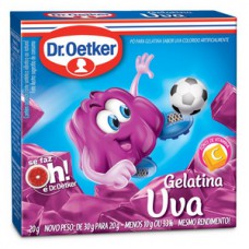 Gelatina Uva Dr. Oetker 20g