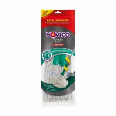 NoviÇa Refil Mop TorÇÃo Microfibra