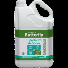 Hipoclorito De Sodio (cloro) 5% Butterfly 5lts  - Audax