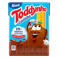 Bebida LÁctea Uht Chocolate Toddynho Levinho Caixa 200ml