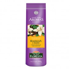 Café Torrado E Moído Sabor Baunilha E Nozes Aromas Gourmet Floresta Sachê 100g Café Torrado E Moído Sabor Baunilha E Nozes Aromas Gourmet Floresta Sachê 100g