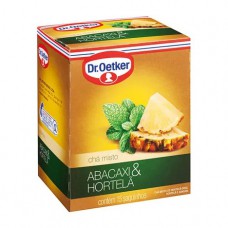 Chá De Abacaxi E Hortelã - 15 Saches Dr. Oetker 15g
