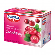 Chá De Cranberry - 10 Saches Dr. Oetker 10g