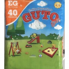 Fralda Infantil Guto Ecnômica Eg C/40 Unid.