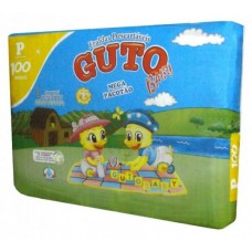 Fralda Infantil Guto Mega P C/100 Unid.