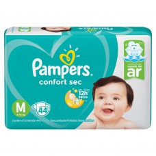 Fralda Pampers Conf.s Mega C/44m