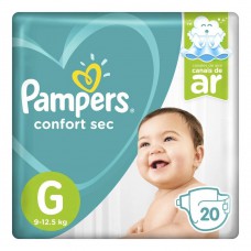 Fralda Pampers Conf.s Pctao C/20 G
