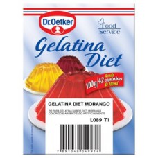 Gelatina Morango Diet Dr. Oetker 100g