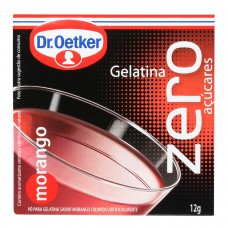 Gelatina Zero Morango Dr. Oetker 12g