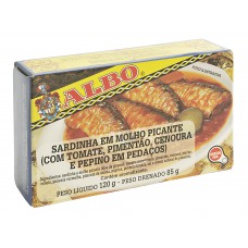 Sardinha Albo No Molho Picante  120g