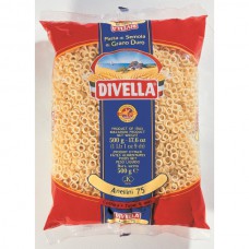 Massa Divella Nº 75 Anellini Para Sopa 500g