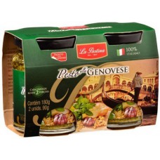 Molho Pesto Alla Genovese La Pastina (02 Embalagens 90g) 180g