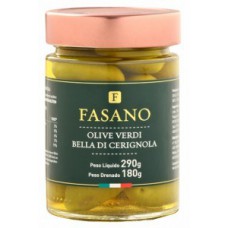 Azeitona Verde Fasano Bella Di Cerignola 290g
