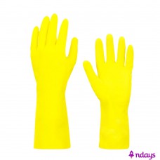 Luva Latex Amarela Sanro Tamanho G