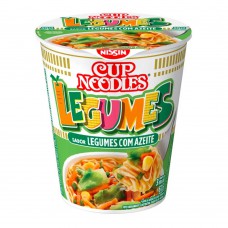 MacarrÃo InstantÂneo 70gr Nissin Cup Noodles Legumes