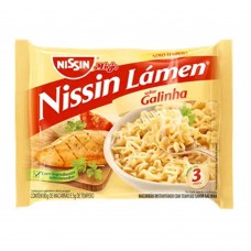 MacarrÃo InstantÂneo 85gr Nissin Lamen Suave - Sabor Galinha