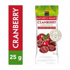 Natures Heart Snack Cranberry 25g