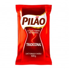 Café Pilão Torrado e Moído Tradicional Almofada 500gr