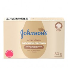 Sabonete Em Barra AmÊndoas Johnson’s Caixa 80g
