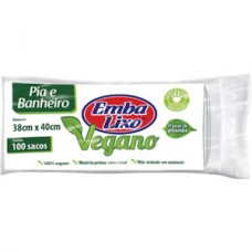 Saco Para Lixo Embalixo Vegano - Pia E Banheiro - C/ 100 Sacos Saco Para Lixo Embalixo Vegano - Pia E Banheiro - C/ 100 Sacos