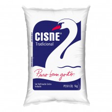 Sal Refinado Cisne Pacote 1kg