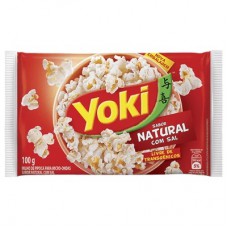 Yoki Popcorn Natural Com Sal 100g