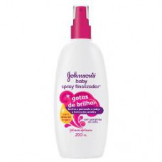 Spray Finalizador Johnson S Baby Gotas De Brilho 200ml Spray Finalizador Johnson S Baby Gotas De Brilho 200ml
