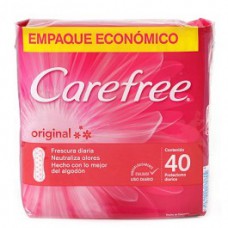 Protetor Diario Sem Abas C/40 Protecao Com Perfume Carefree