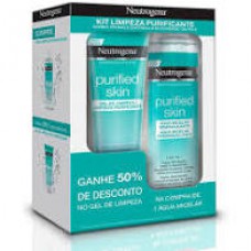 Kit Água Micelar Demaquilante Neutrogena Purified Skin 200ml GrÁtis 50% De Desconto No Gel De Limpeza 80g Kit Água Micelar Demaquilante Neutrogena Purified Skin 200ml GrÁtis 50% De Desconto No Gel De Limpeza 80g