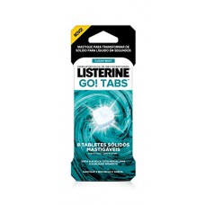 Enxaguante Bucal Em Tablete Zero Álcool Clean Mint Listerine Go! Tabs Cartela 8 Unidades Enxaguante Bucal Em Tablete Zero Álcool Clean Mint Listerine Go! Tabs Cartela 8 Unidades