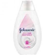 LoÇÃo Deo-hidratante Rosas E SÂndalo Johnson’s Daily Care 400ml