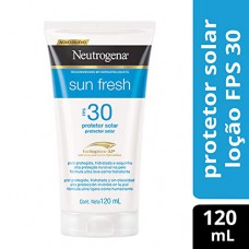 Protetor Solar LoÇÃo Neutrogena 120ml Fps30 Fresh Protetor Solar LoÇÃo Neutrogena 120ml Fps30 Fresh