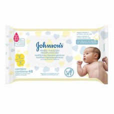 LenÇo Umedecido Johnson S Baby RecÉm-nascido Com 48 Unid LenÇo Umedecido Johnson S Baby RecÉm-nascido Com 48 Unid