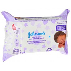 LenÇo Umedecido Johnson's Baby Hora Do Sono Com 96 Unidades