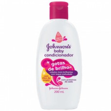 Condicionador Infantil Johnson’s Gotas De Brilho Frasco 200ml Condicionador Infantil Johnson’s Gotas De Brilho Frasco 200ml