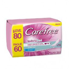 Protetor Diario Flexi Carefree 80 Unidades 200g
